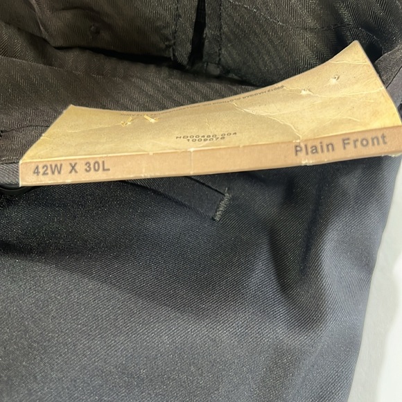 NWT Haggar Original Dark Slack Men’s Size 42 X 30 Long - Picture 13 of 14